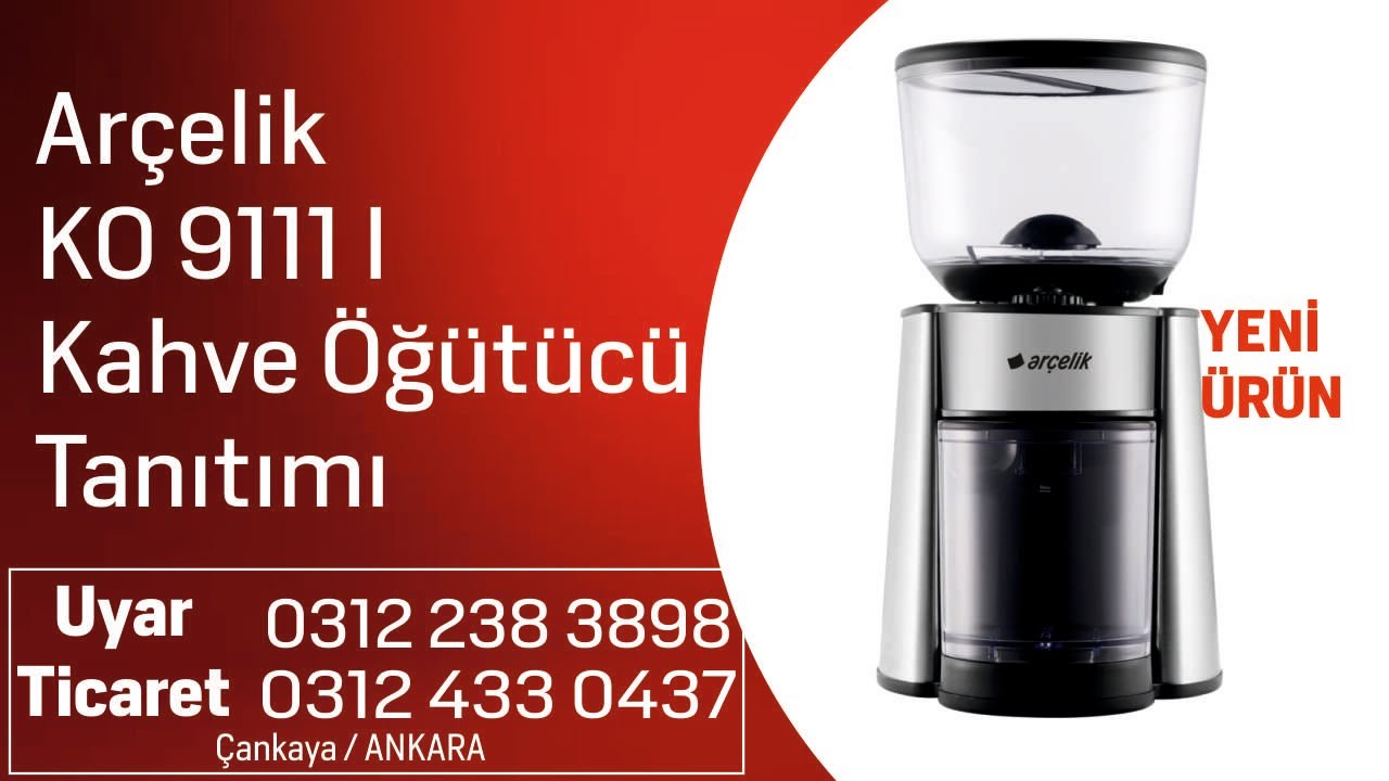 Arçelik KO 9111 I Kahve Öğütücü İncelemesi