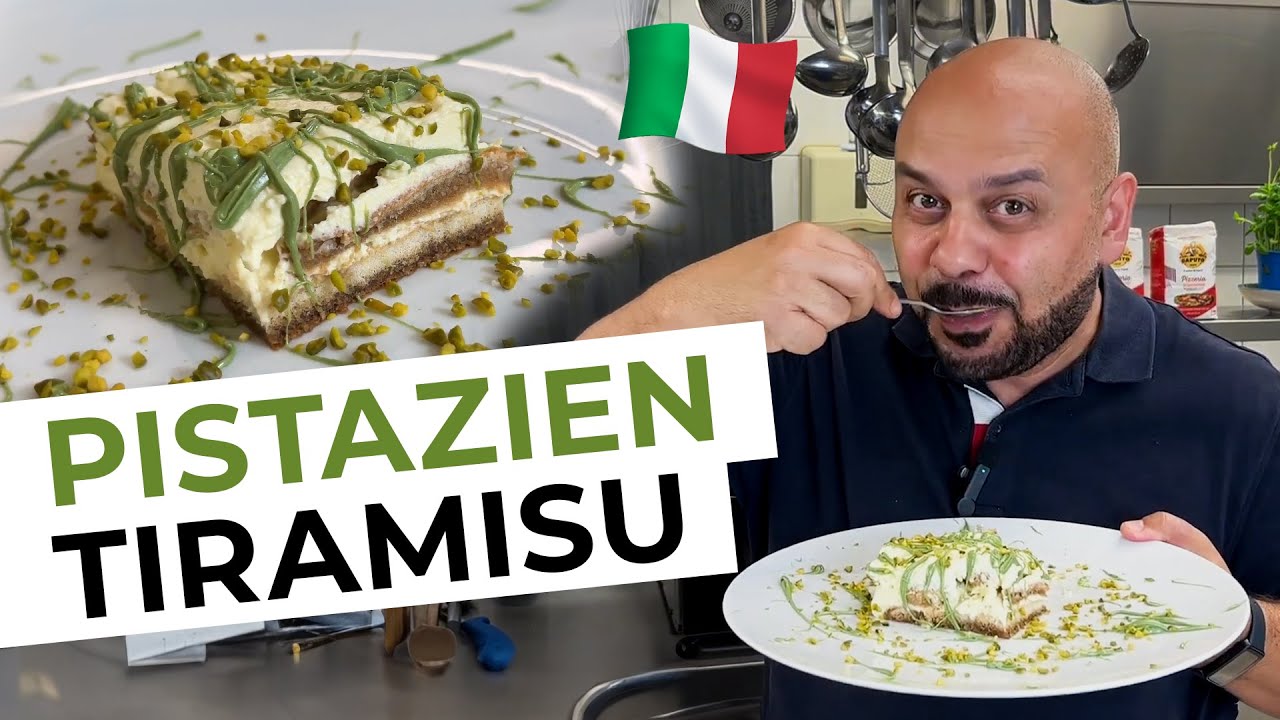 🌿 Unwiderstehliches Pistazien Tiramisu! – Besser als jede Dubai-Schokolade! 🍰