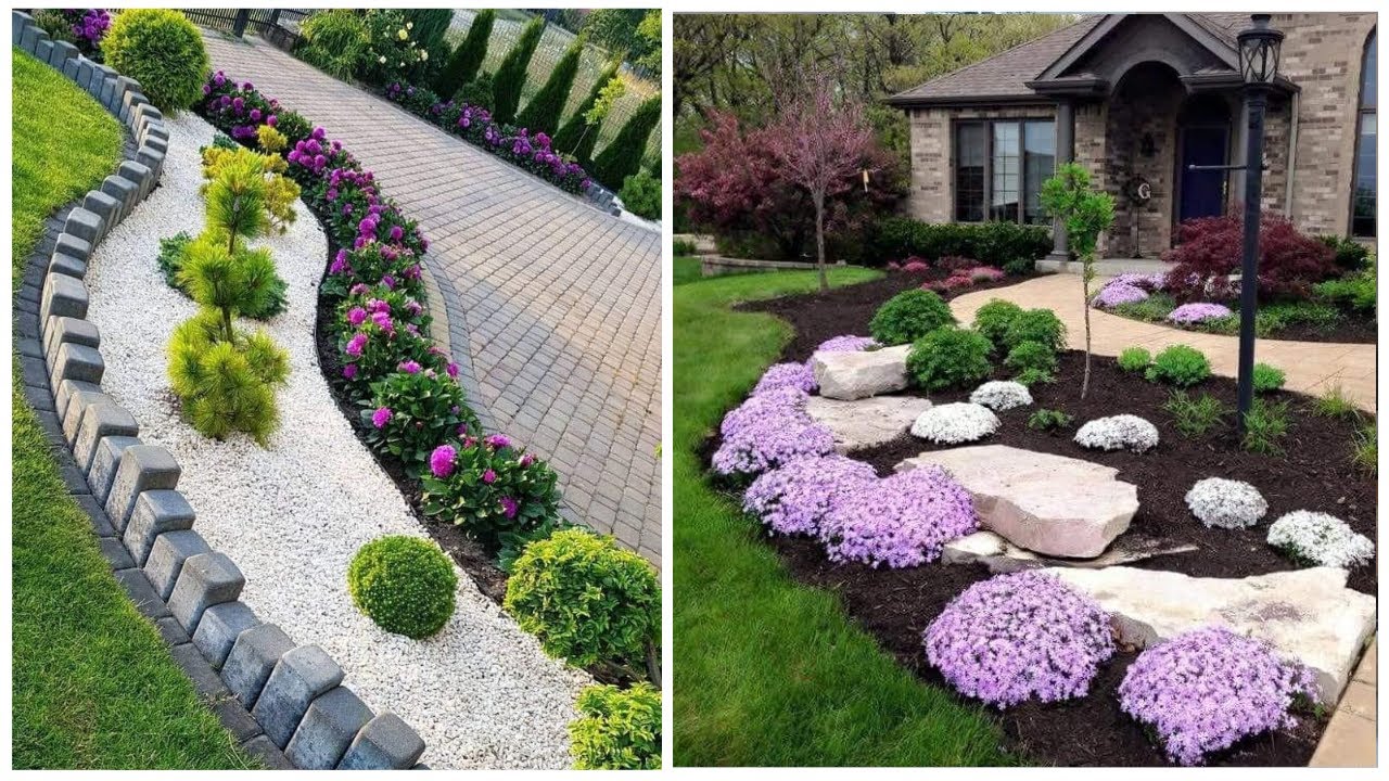 +99 Mejores Ideas de jardines con piedras y plantas