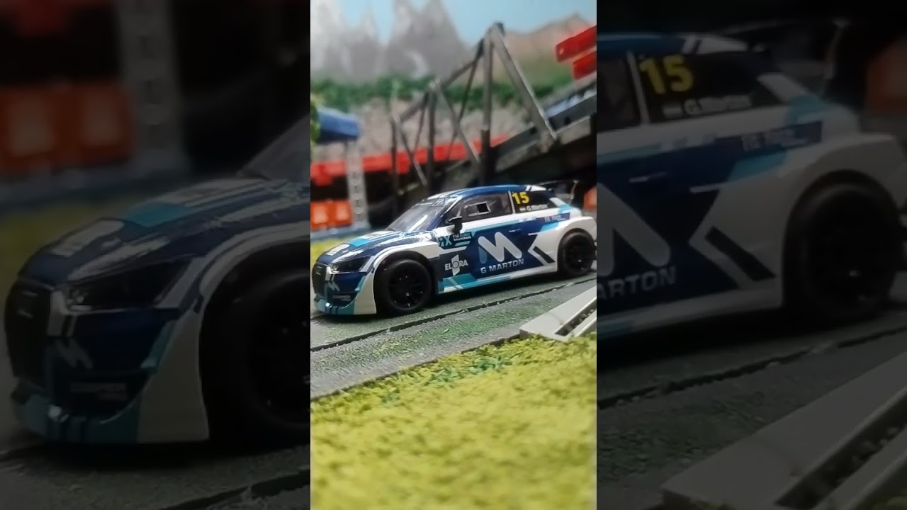 Audi S1 WRX scx advance #scalextric #slot132 #slotcar #slottrack #carritos