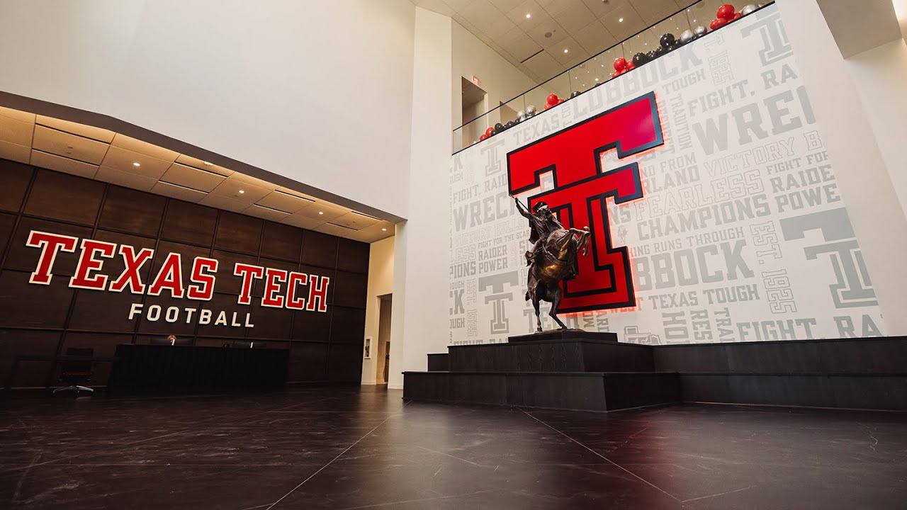 Texas Tech Football: Dustin R. Womble Football Center and Jones AT&T Stadium South End Zone Tour