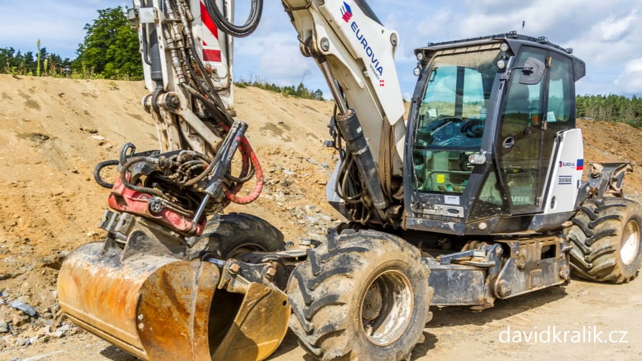 Excavator / Bagger / Bagr - Kaiser S12 Allroad– Kráčivé rypadlo