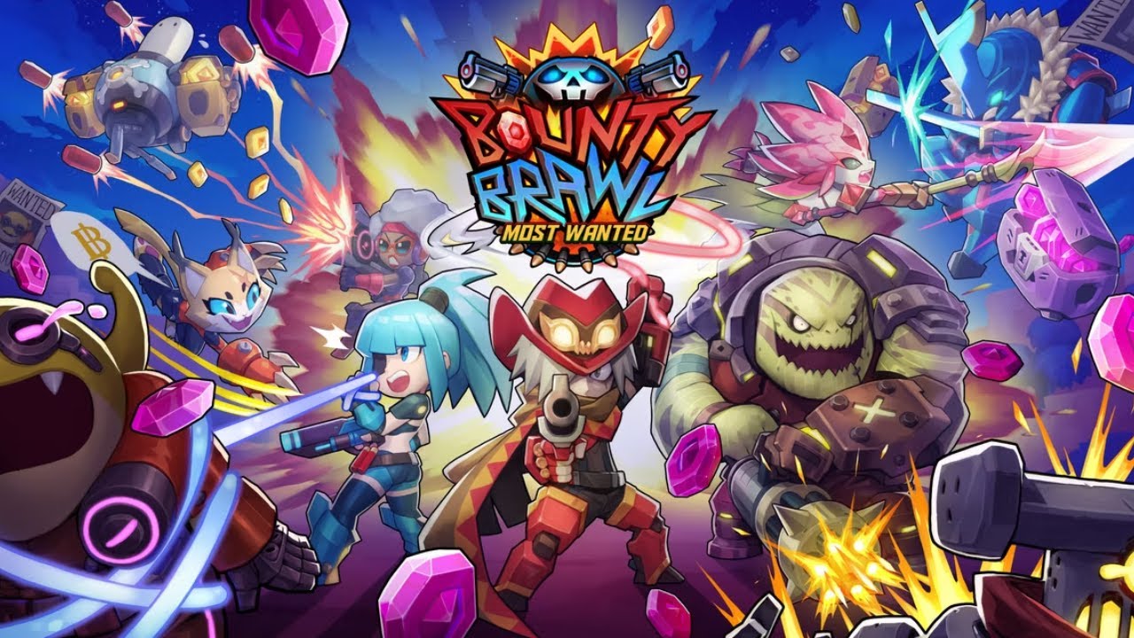 Amazing Upcoming CO-OP Roguelike!! Bounty Brawl!