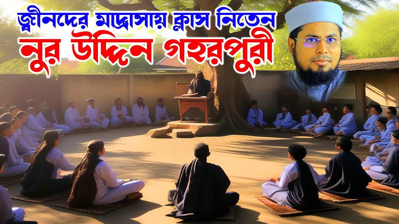 দেলোয়ার হোসাইন তাহেরপুরী । Delwar Hossain Taherpuri- জ্বীনদের পড়াতেন ক্লাস নিতেন নুর উদ্দিন গহরপুরী