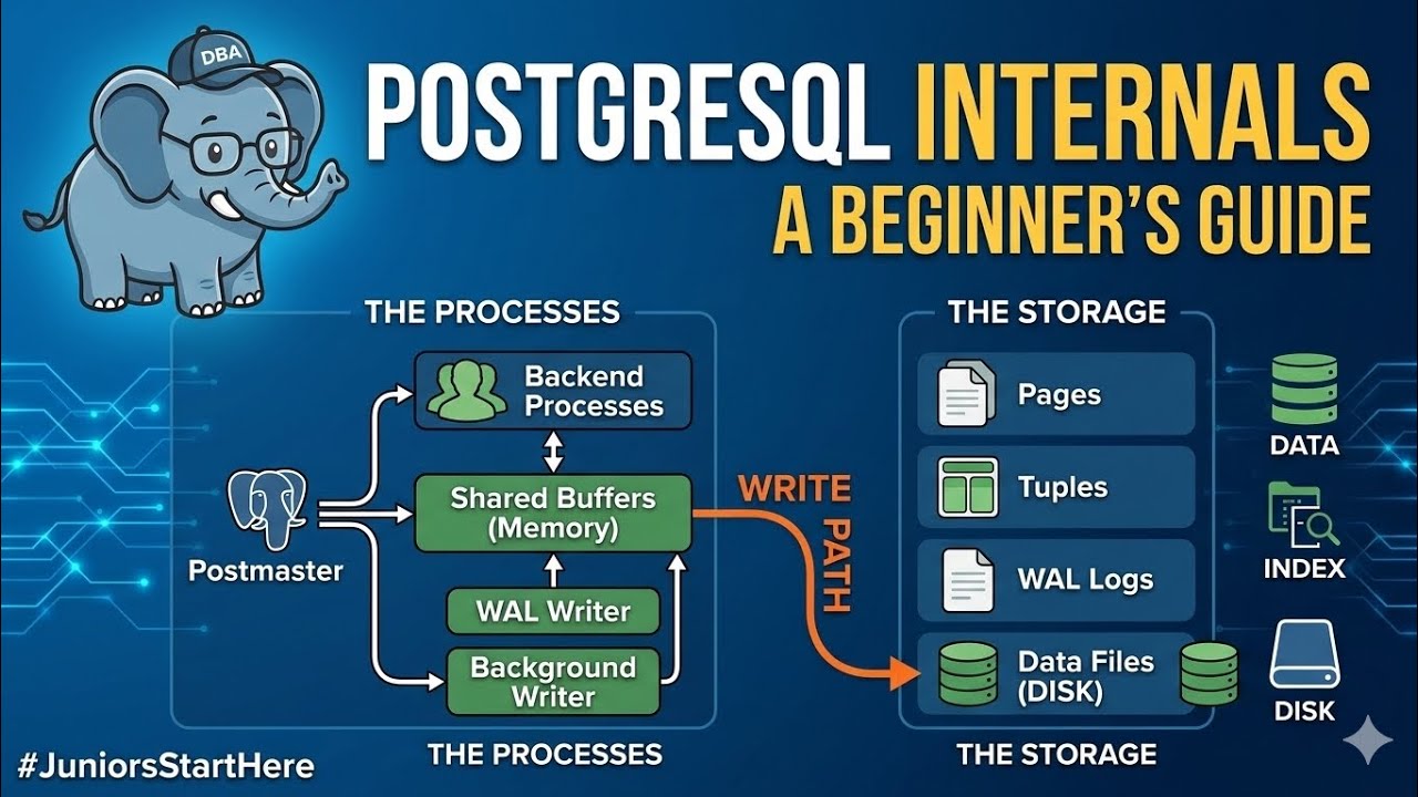 Architecture of PostgreSQL: A Beginner’s Guide to DBA Internals