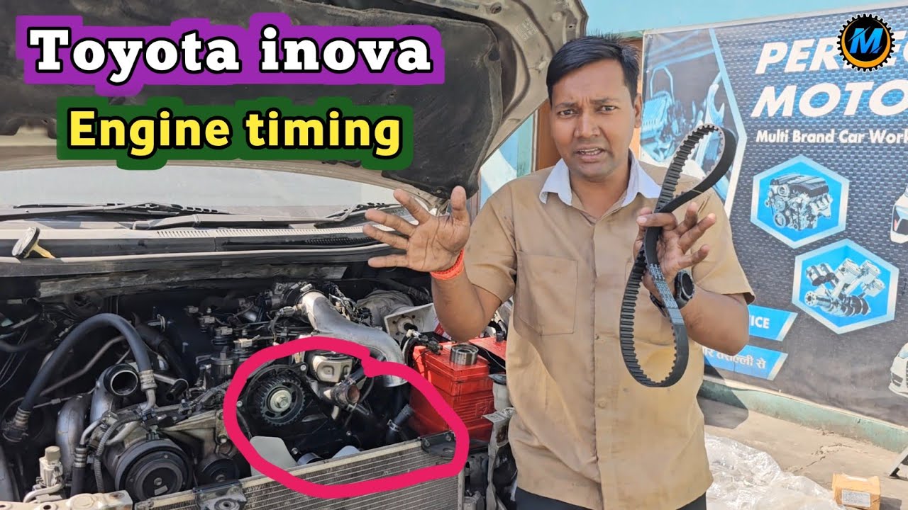 Toyota inova engine timing