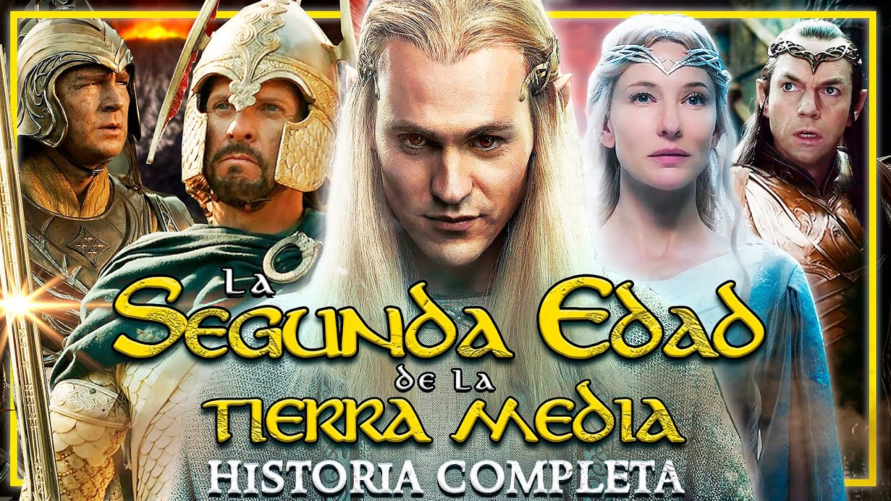 ⚔️ Historia de la Tierra Media [Parte IV]: La Segunda Edad | Sauron y los Anillos de Poder 💍
