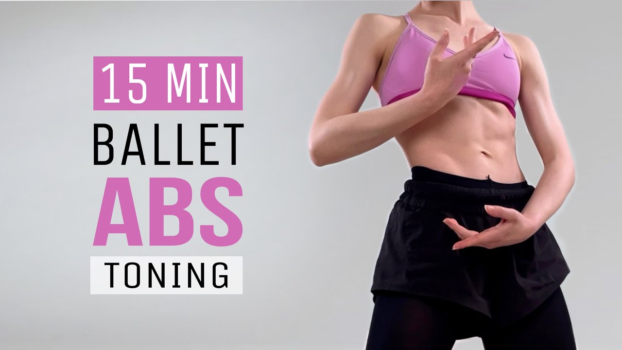 💗 15 Min Ballet Abs Workout: Tone Your Core for Better Posture (Express Pilates HIIT)