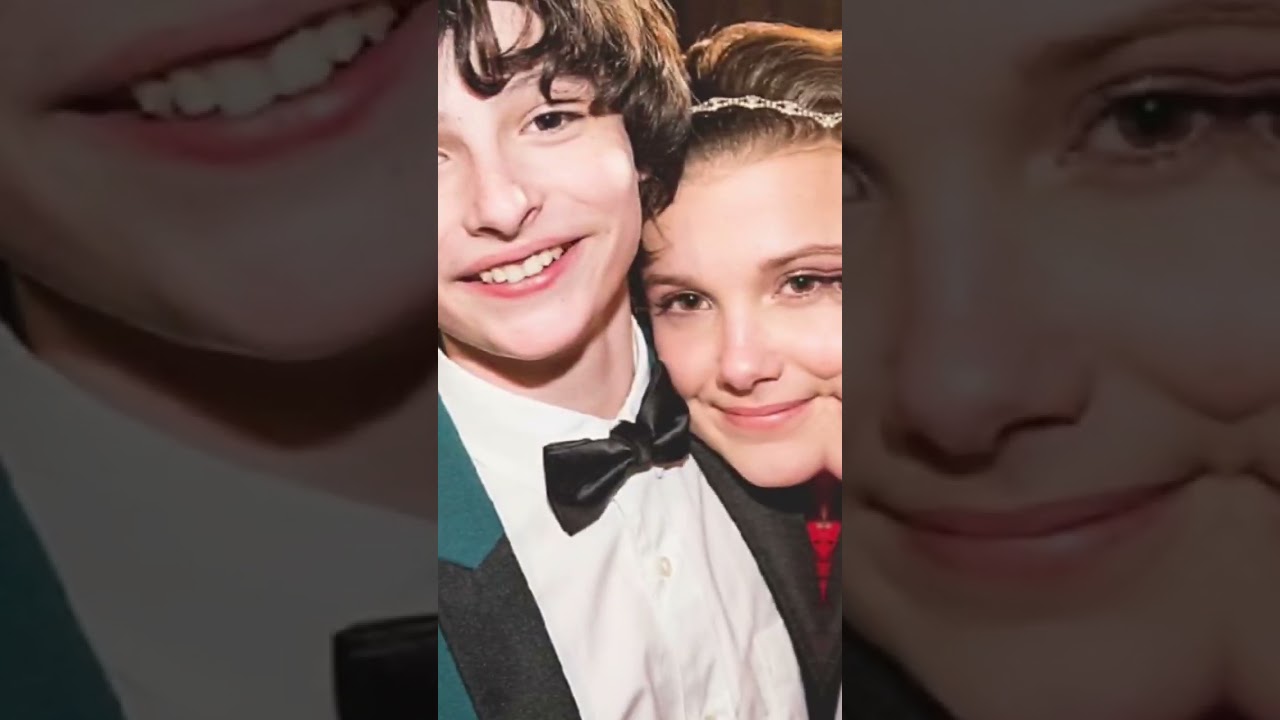 Finn and Millie (No ship ) #strangerthings #shorts #milliebobbybrown #mike #finnwolfhard #eleven