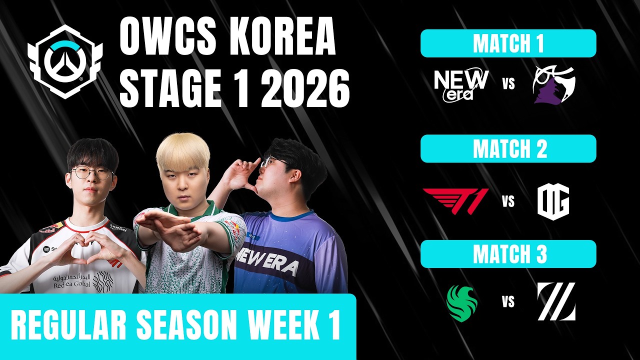 OWCS Korea Regular Season - Week 1, Day 3