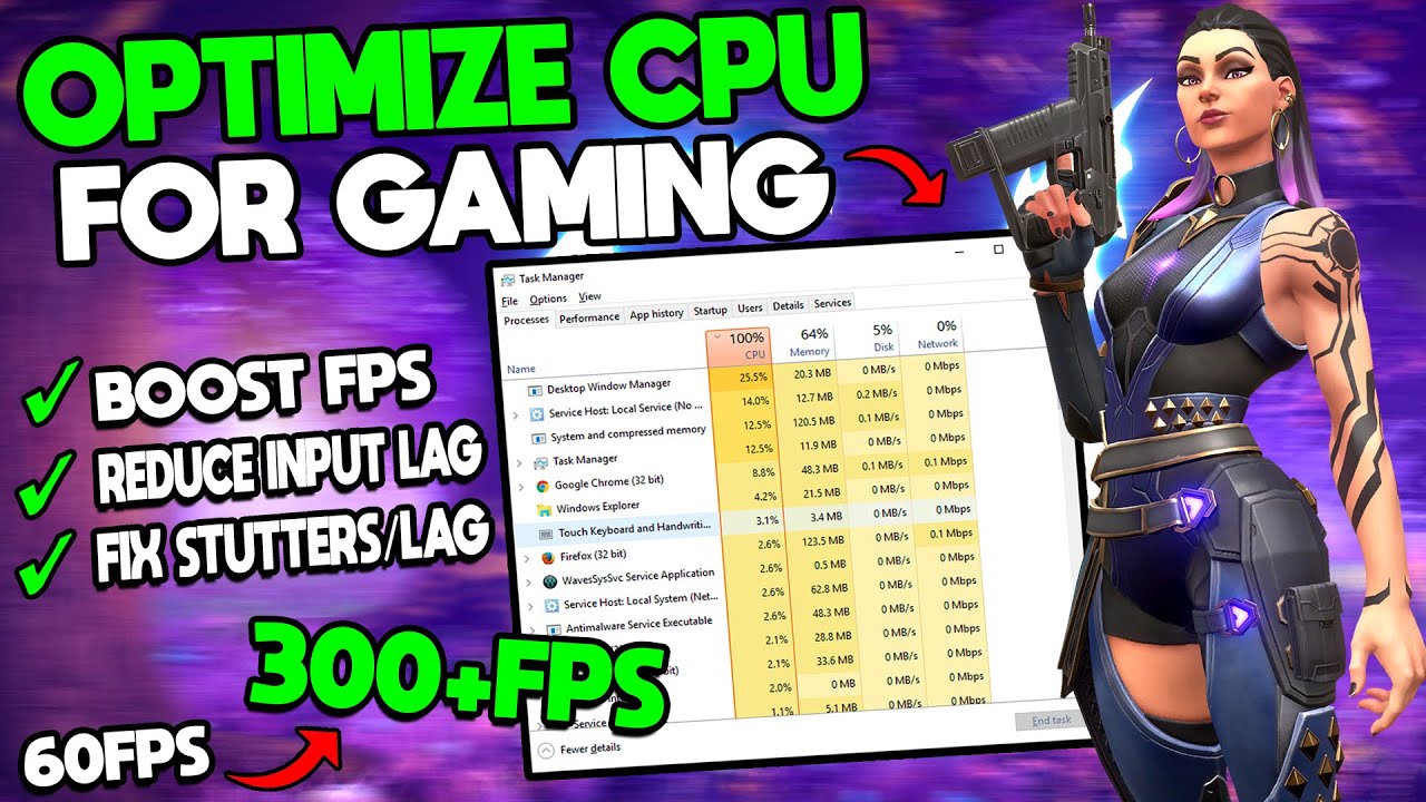 How to Optimize CPU for Gaming🔥 | Intel, Amd Settings✔️