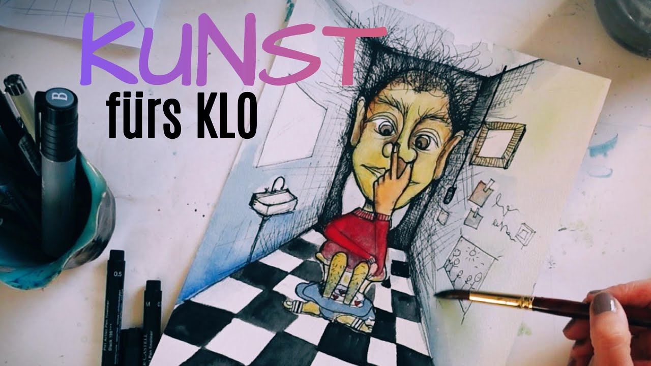Comic Art / Wenn Kunst aufs stille Örtchen geht