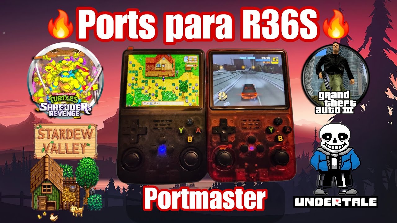Ports para R36S🔥✅✅💯