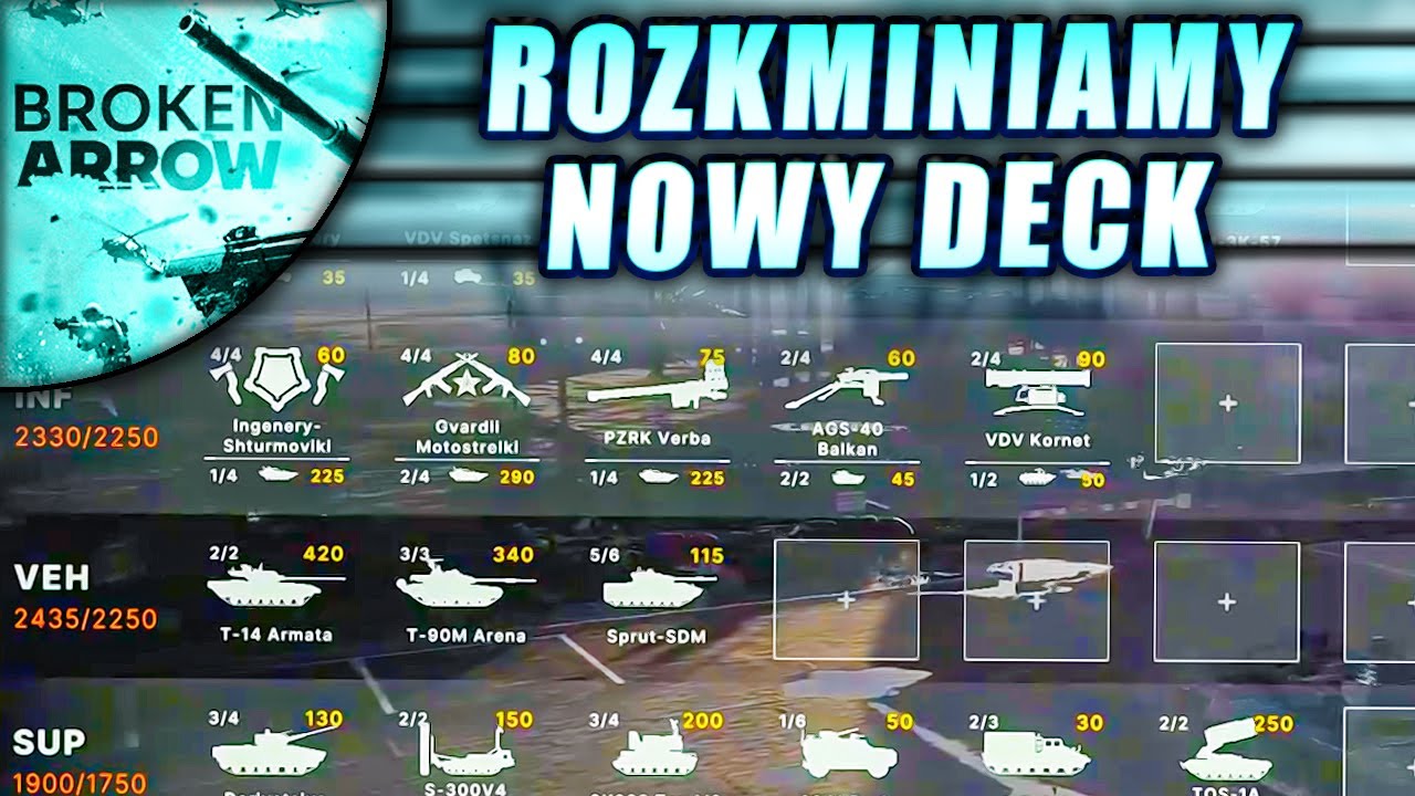 FANTASTYCZNA GRA NOWYM DECKIEM - BROKEN ARROW MULTIPLAYER PL