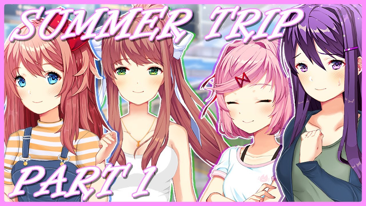 Summer Trip Part 1 | Doki Doki Bright Days【S3:E14】(DDLC Mod Series)