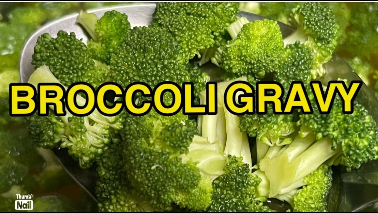 Broccoli Gravy | Healthy Broccoli Curry Recipe | Broccoli Masala | Healthy Broccoli | Indian Curry