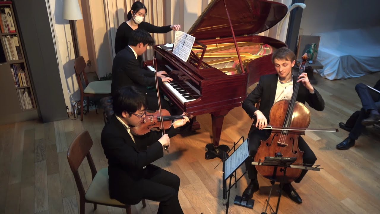 ベートーヴェン：ピアノ三重奏曲第1番Op.1-1 第1楽章　Beethoven : Trio in E-flat major Op.1-1 1.Allegro