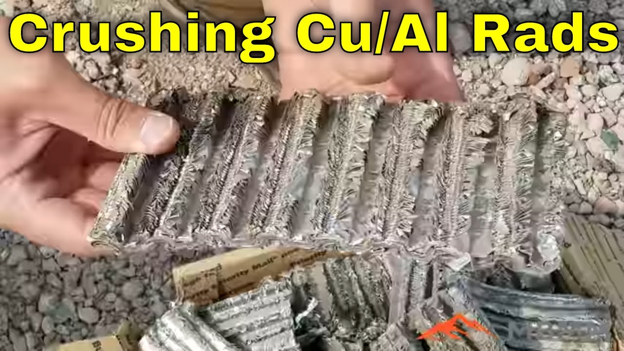 Processing Aluminum Copper Radiators and Cast Aluminum with a Hammer Mill