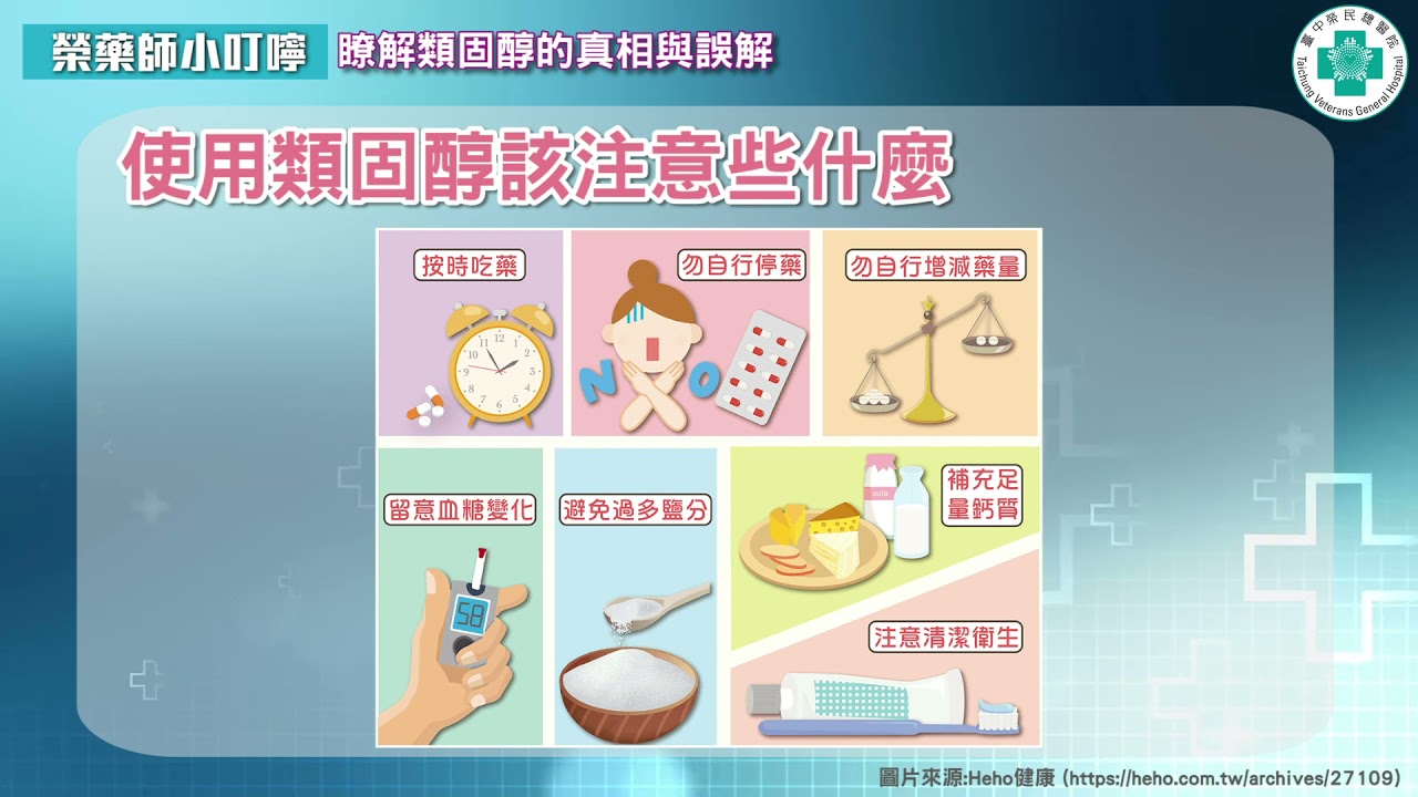 類固醇藥品有什麼效用?