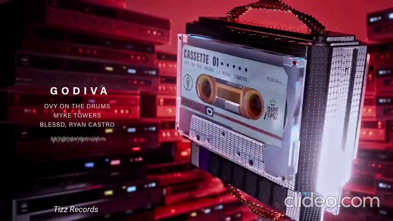 Ovy On The Drums, Myke Towers, Blessd, Ryan Castro - GODIVA (Visualizer instrumental)