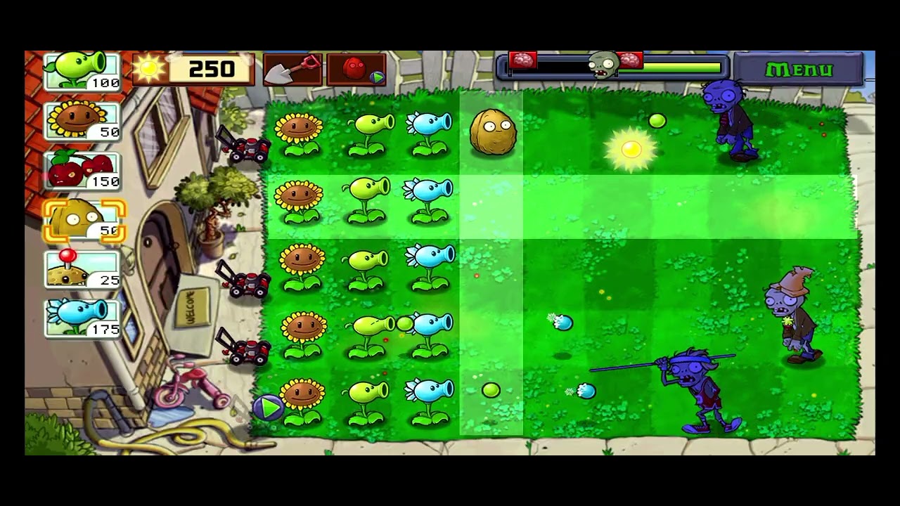 Plats vs zumbis 1 