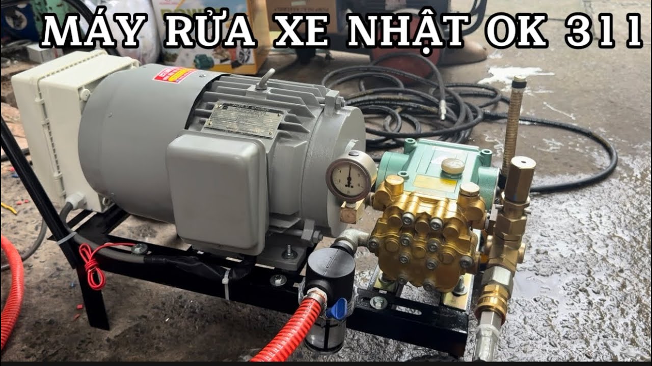 MÁY RỬA XE NHẬT BÃI ITALY MÁY RỬA XE CAO ÁP Ý BÃI
