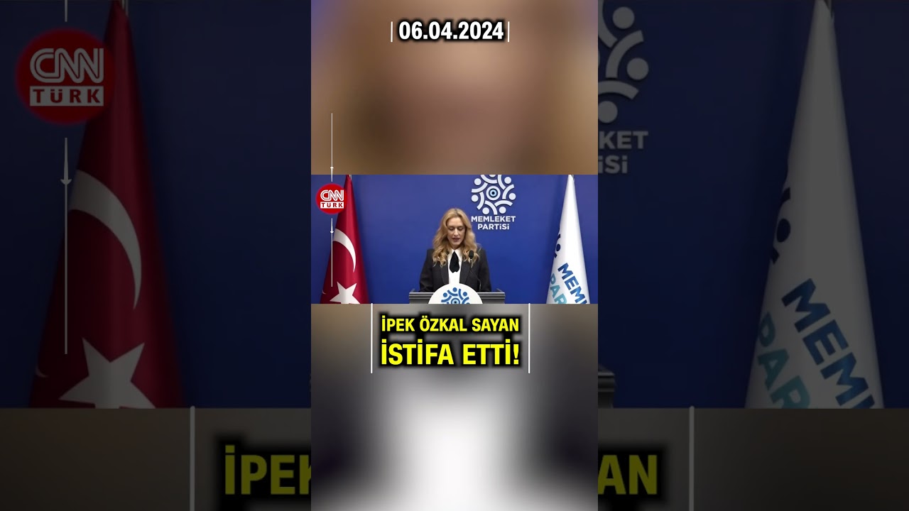Memleket Partisi'nde Deprem! İpek Özkal Sayan İstifa Etti 