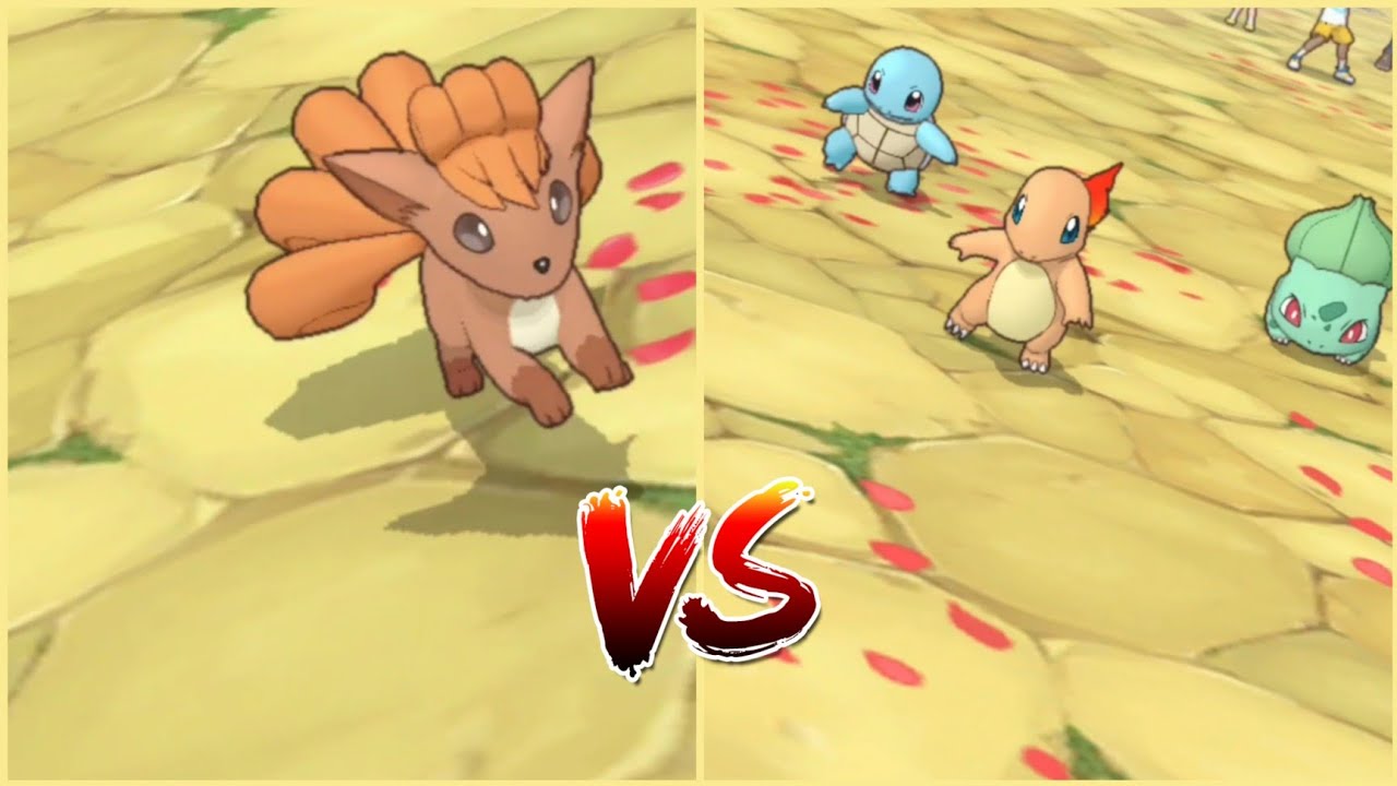 Vulpix vs Kanto Starter Squad Epic Battle #11 | Pokemon Masters EX