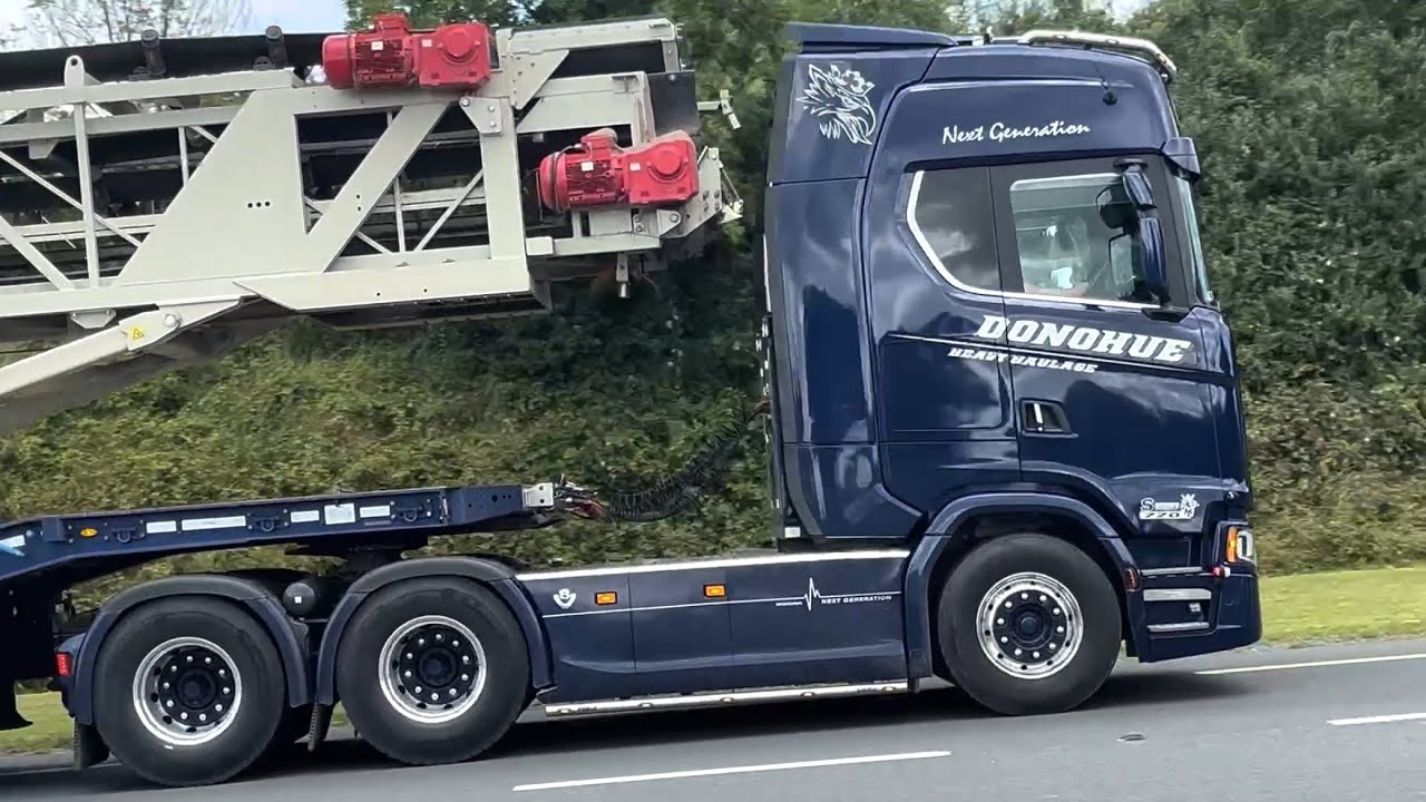 Truck Spotting in Ireland - August 2025 in Monaghan & Ardee.