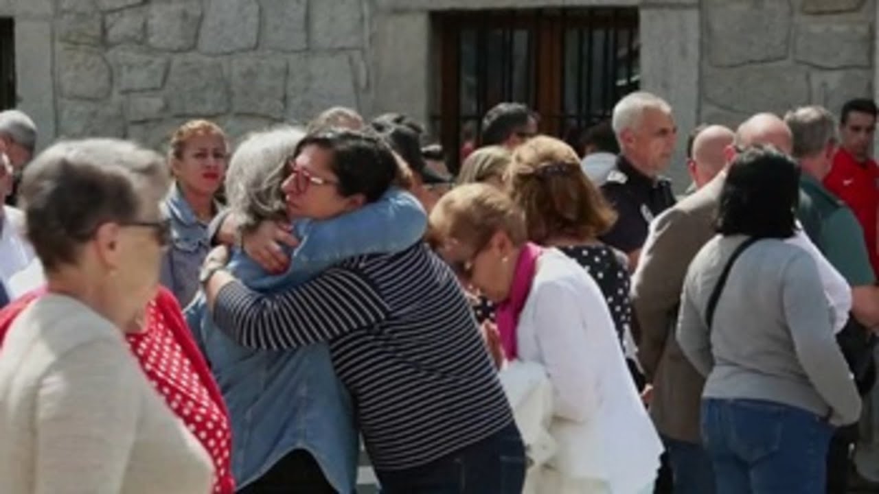 Luto por la muerte de 4 jóvenes en Moralzarzal
