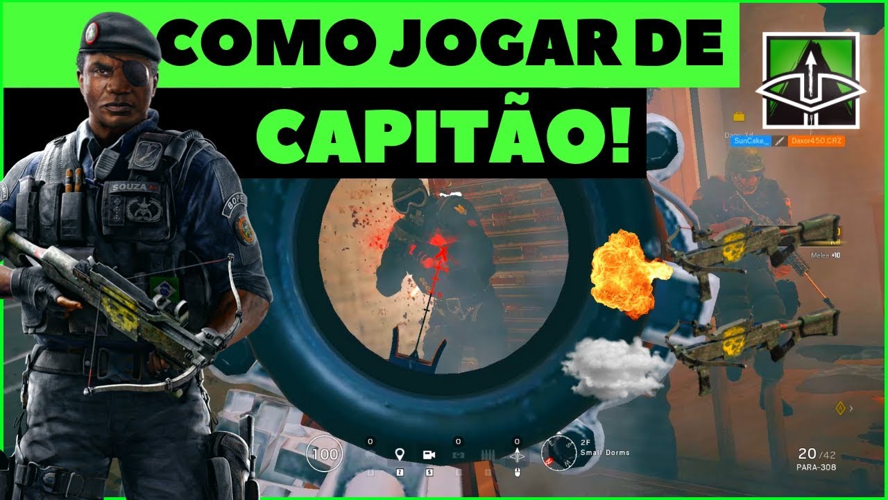 GUIA DE COMO JOGAR DE CAPITÃO! || RAINBOW SIX SIEGE