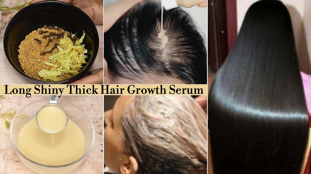 मेथी में यह मिलाके लगाये-मिलेंगे Glass Shining Long Hair- 1 Week-10x Shining Fast Hair Growth Serum