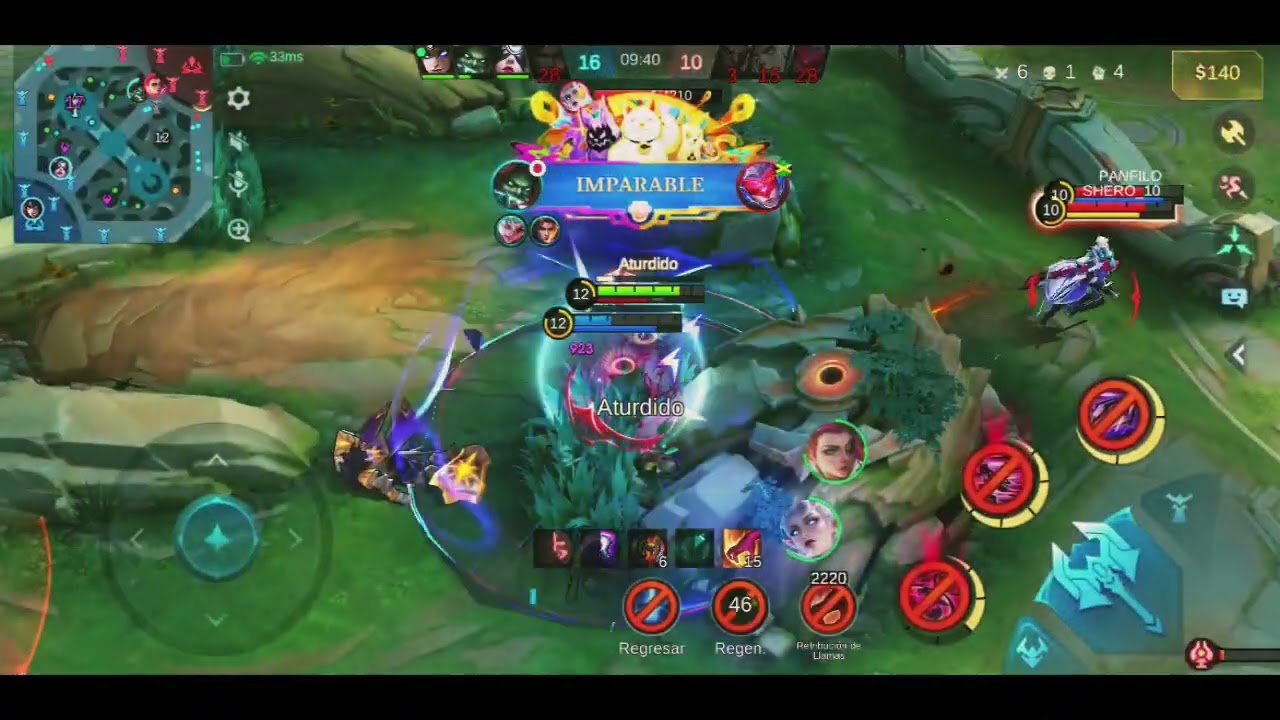 Jugando en la actualización de mlbb-sheren 