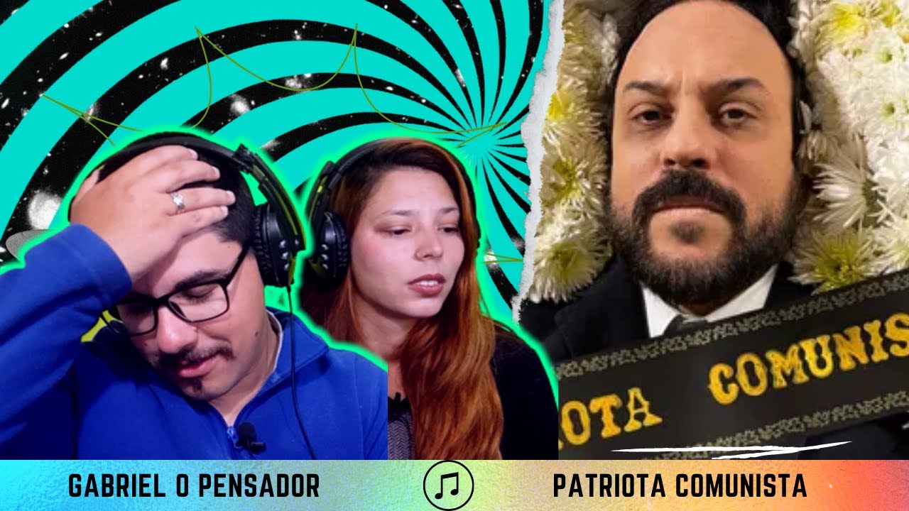 Gabriel O Pensador - Patriota Comunista (VIDEO OFICIAL) | Primeira Reação Vida Sem Trilhos REACT VST