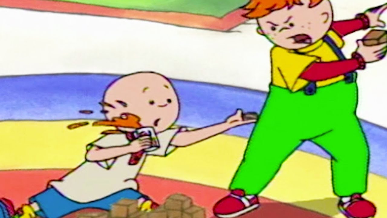 Caillou Pelea con Leo | Caillou en Español Castellano