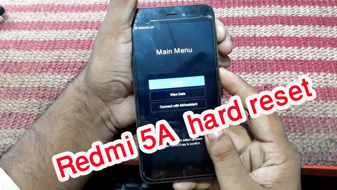 How to Redmi 5A Hard Reset | Redmi 5A Factory Reset |