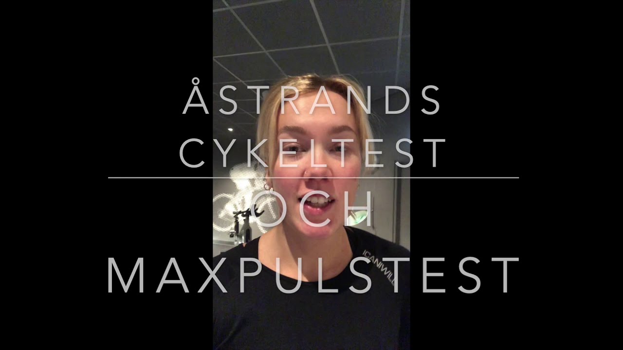 &Aring;strands cykeltest och maxpulstest
