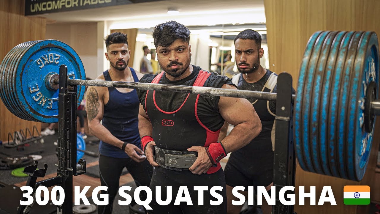 300 KG SQUATS BOLA THA - YE LO KAR DIYA 🇮🇳