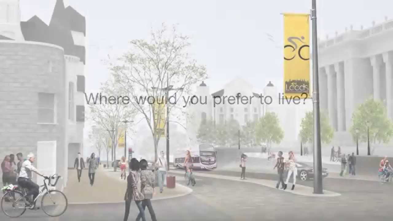 British Cycling's vision for The Headrow, Leeds