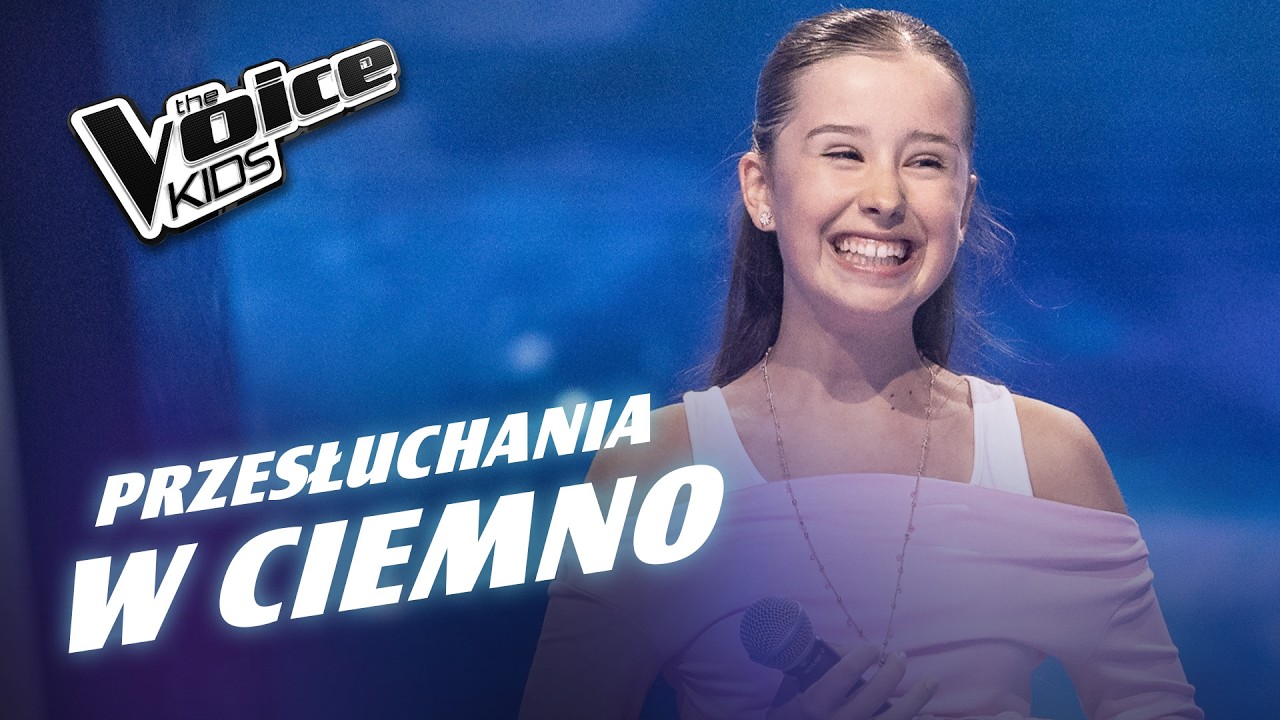 Wiktoria Syrek - &bdquo;Niebo to my&rdquo; - Przesłuchania w ciemno | The Voice Kids Poland 9