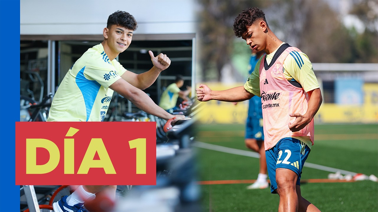 DÍA 1 | Seguimiento especial a Thiago Espinosa | Su primer entrenamiento en el NIDO