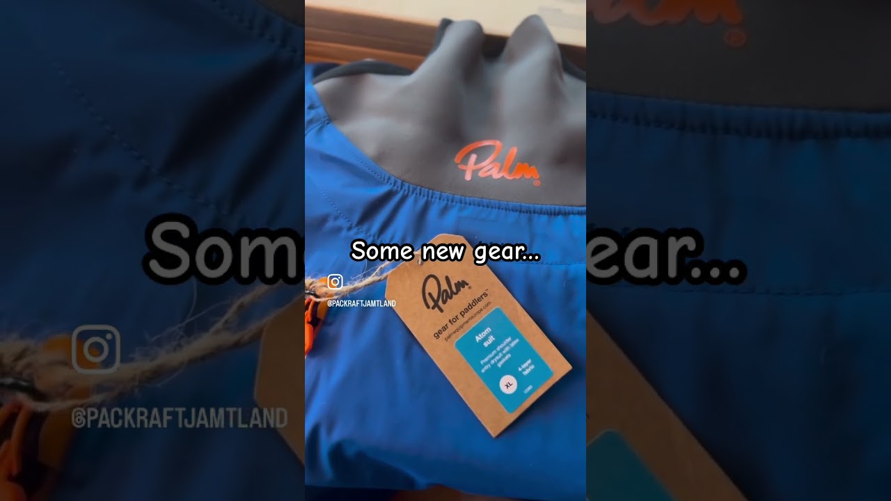Unboxing Palm equipment Atom drysuit #packraft