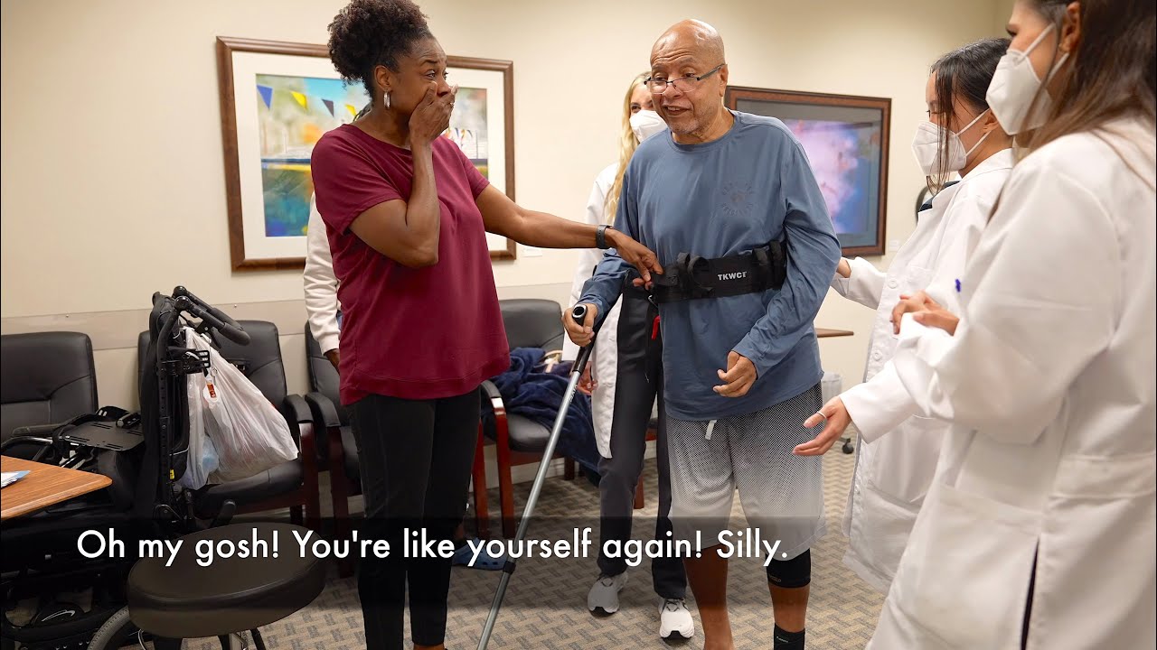 Improvement in post-stroke pain and walking after treatment by Dr. Tobinick, 2 years after stroke