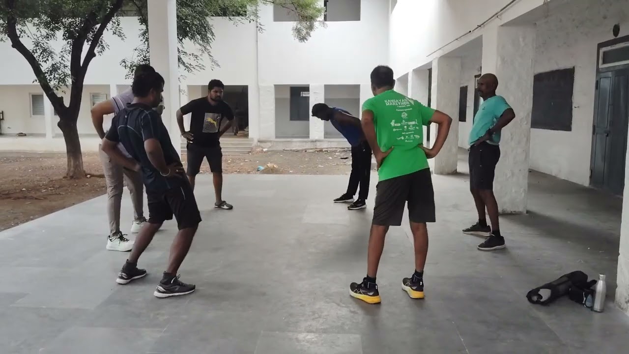 Morning warm up exercise
