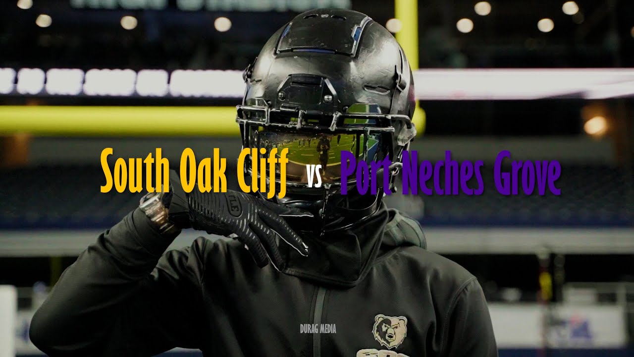 5A DIVISION 2 STATE GAME | #1 South Oak Cliff  vs #2 Port Neches Grove | 4K #TXHSFB #viral