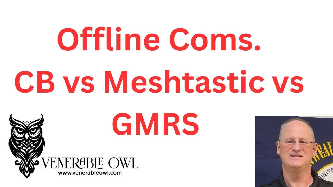 Offline Communication for Emergencies | CB vs Meshtastic vs GMRS 