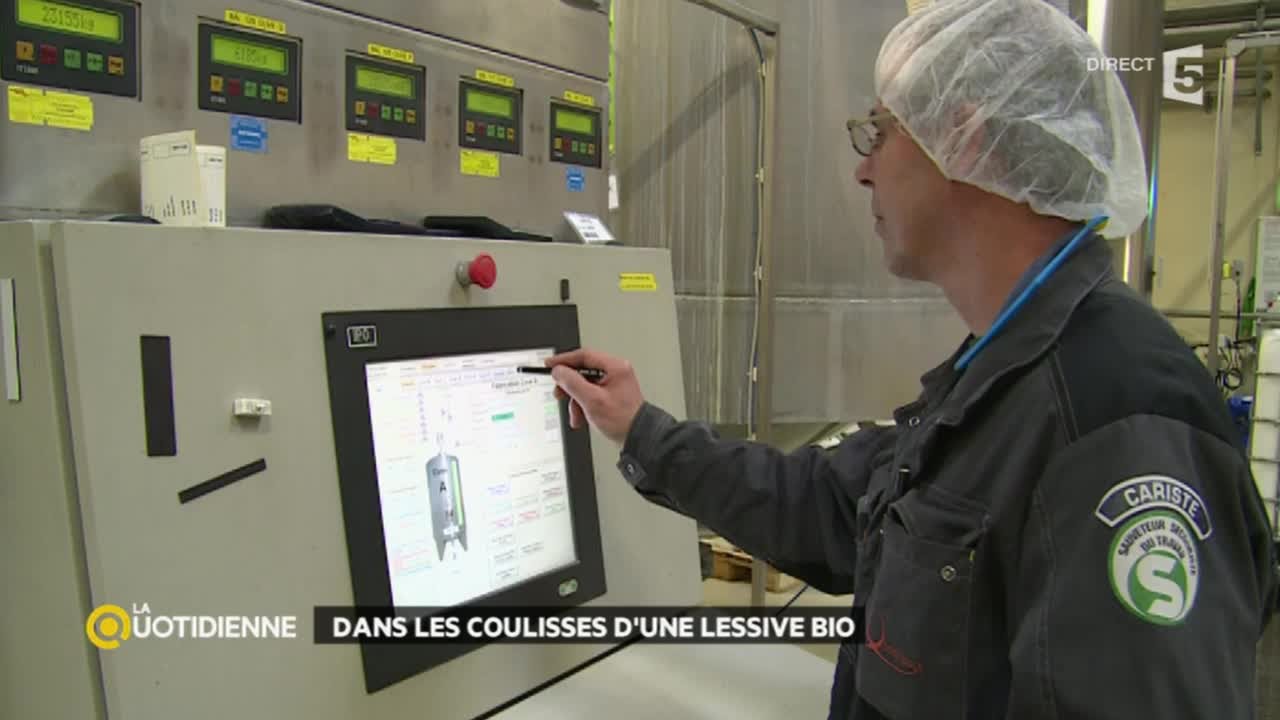 Dans les coulisses d'une lessive bio