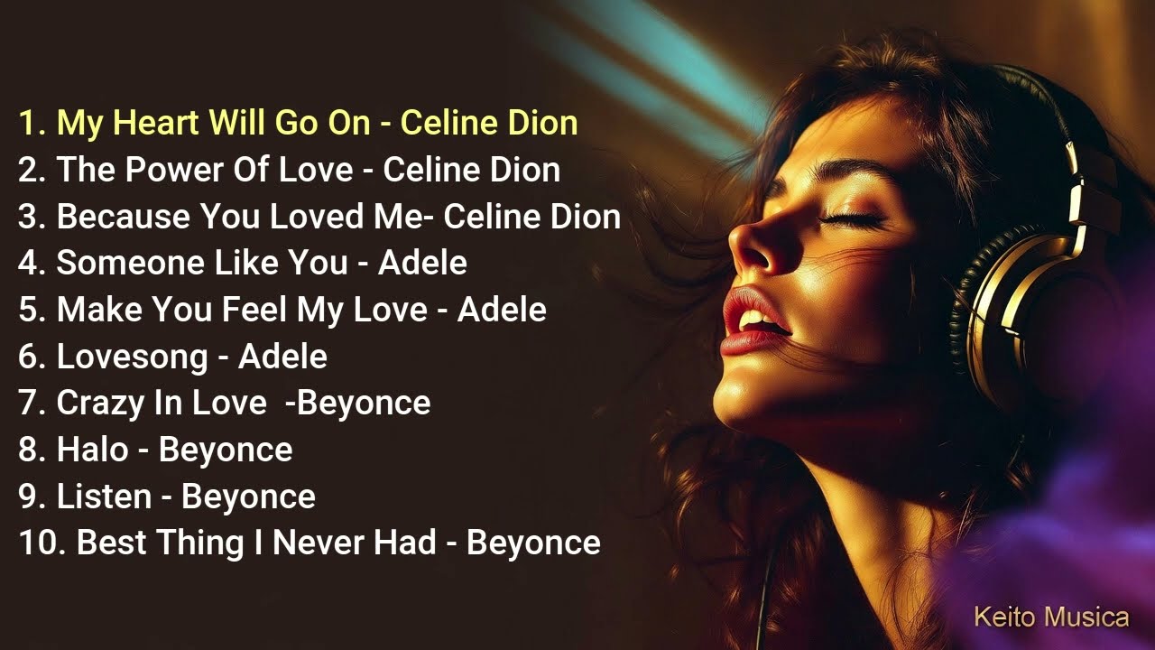 10 Best Love Music Jazz Cover  - Celine Dion , Adele, Beyonce | Relaxing Jazz Music