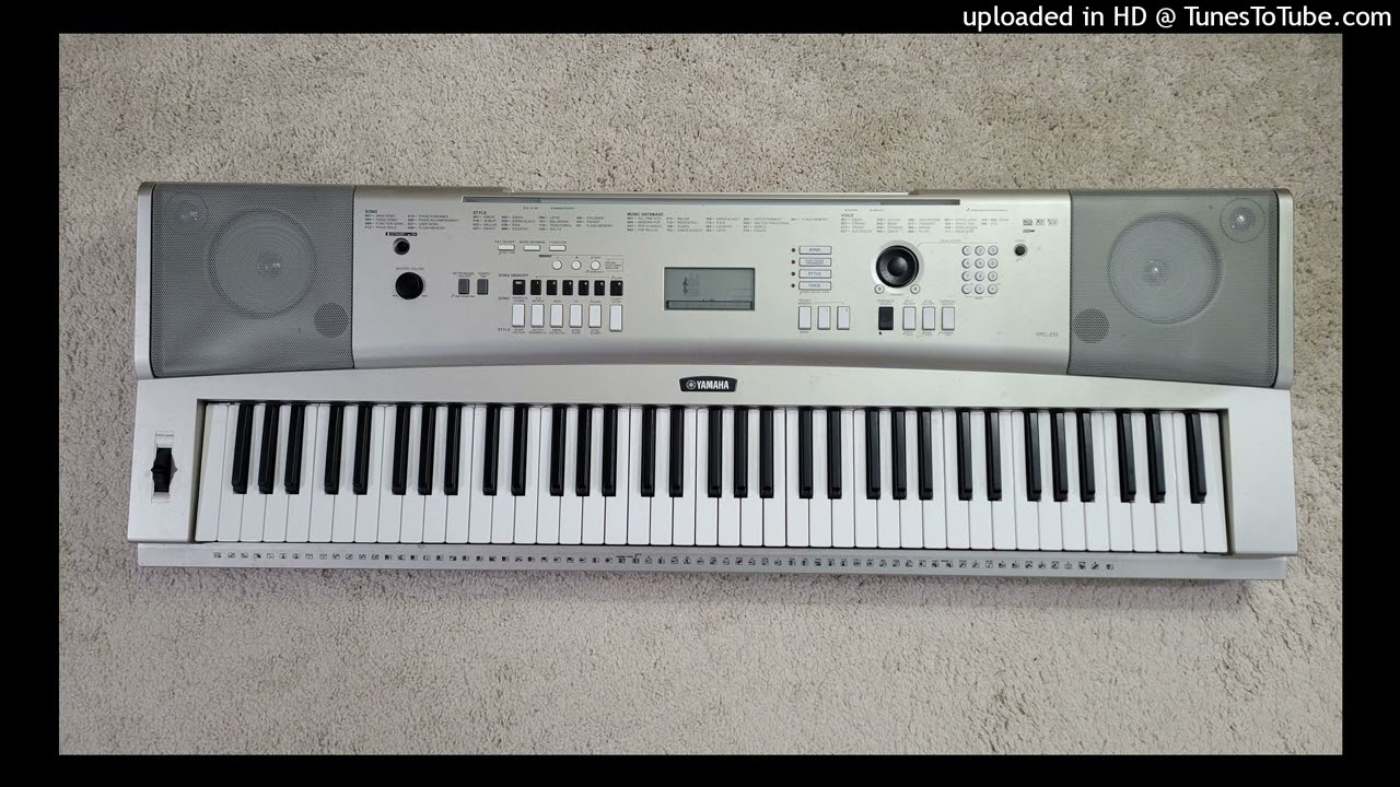 Yamaha YPG-235 - Mona Lisa (Jay Livingston And Ray Evans) [High Quality]