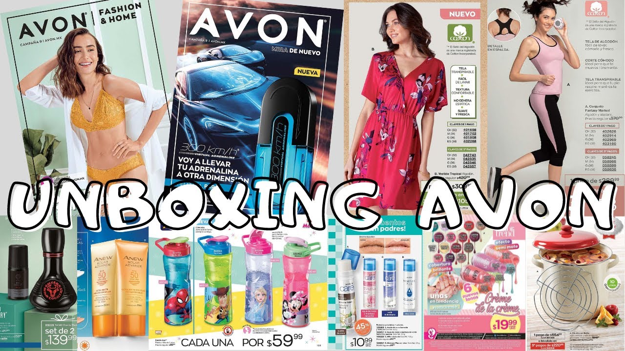 Unboxing Avon Campa&ntilde;a 9 Te muestro mi pedido #avon #ropaavon #ropa #compras #hogar